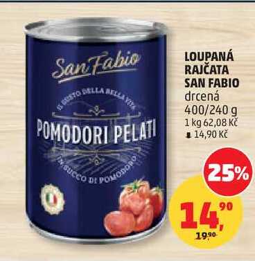 LOUPANÁ RAJČATA SAN FABIO, 400 g