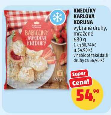 KNEDLÍKY KARLOVA KORUNA, 680 g 