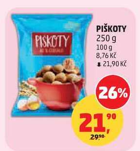 PIŠKOTY, 250 g