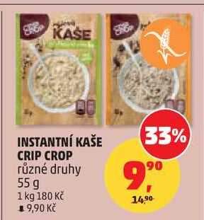 INSTANTNÍ KAŠE CRIP CROP, 55 g 