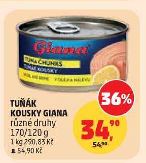TUŇÁK KOUSKY GIANA, 170 g