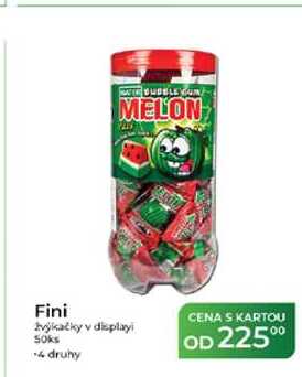 Fini žvýkačky v displayi 50ks 