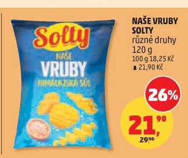 NAŠE VRUBY SOLTY, 120 g