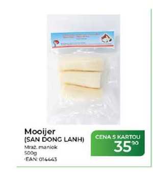 Mooijer (SAN DÒNG LẠNH) Mraz maniok 500g  