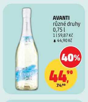 AVANTI, 0,75 l