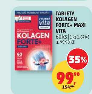 TABLETY KOLAGEN FORTE+ MAXI VITA, 60 ks