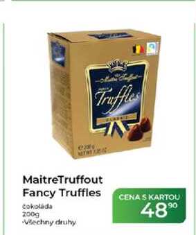 Truffles Maitre Truffout Fancy Truffles čokoláda 200g 