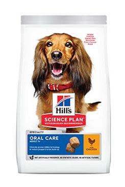 Hill S Science plan Oral Care Adult Medium Chicken pro psy 2 Kg