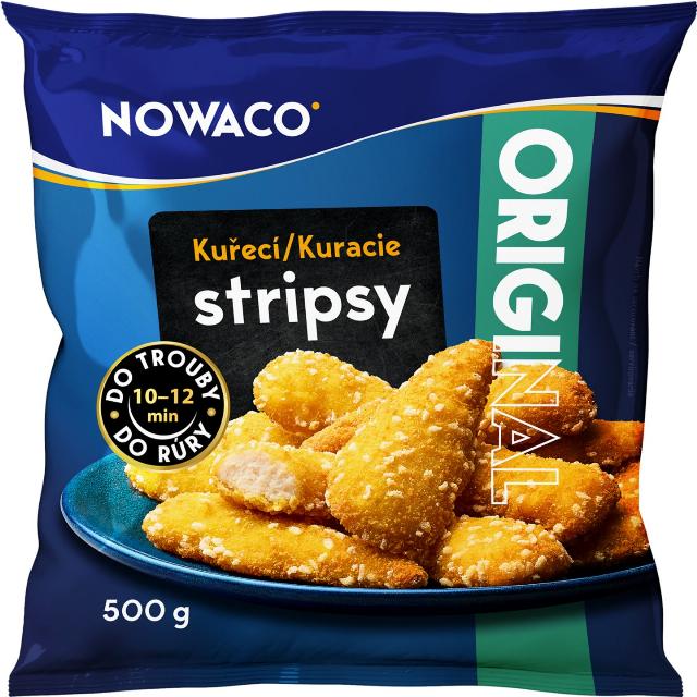 Nowaco Křupavé stripsy kuřecí