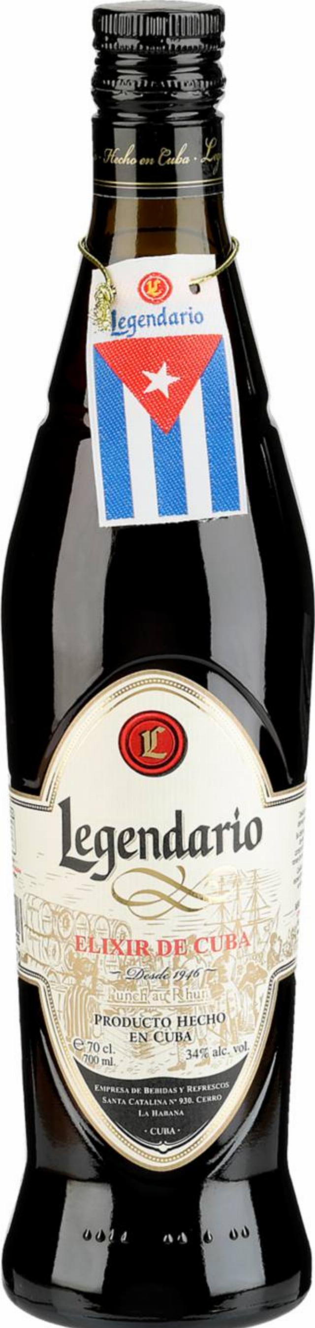 Legendario Elixir de Cuba 7Y 34%