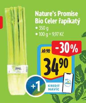 Nature's Promise Bio Celer řapíkatý, 350 g 