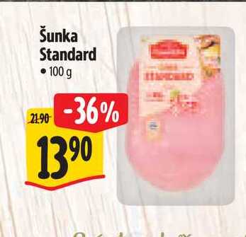 Šunka Standard, 100 g