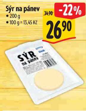 Sýr na pánev, 200 g  