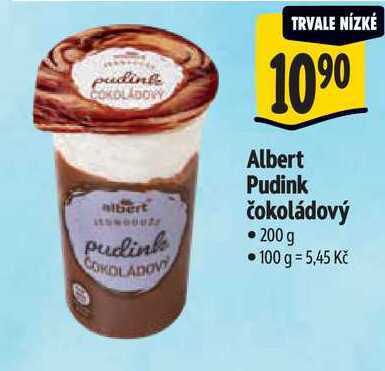 Albert Pudink čokoládový, 200 g 