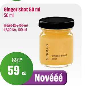 Ginger shot 50 ml 