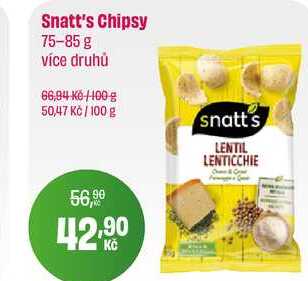 Snatt's Chipsy 75-85 g 