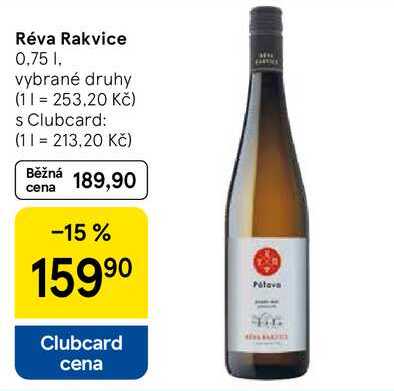 Réva Rakvice, 0.75 l