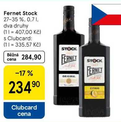 Fernet Stock 27-35 %, 0,7 l 
