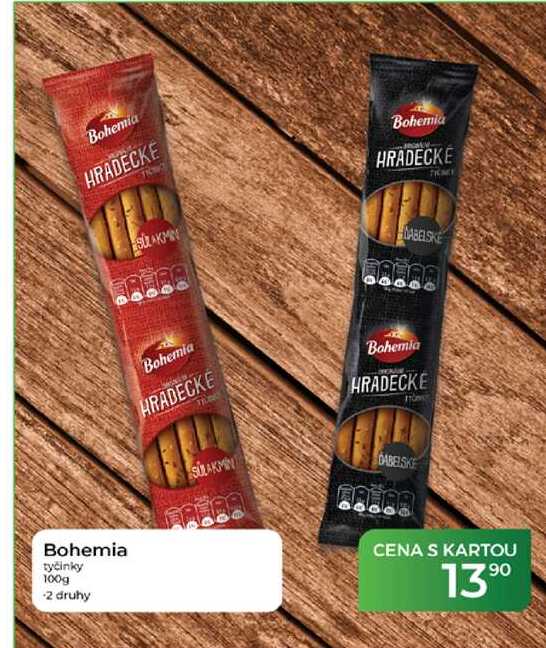 Bohemia tyčinky 100g  