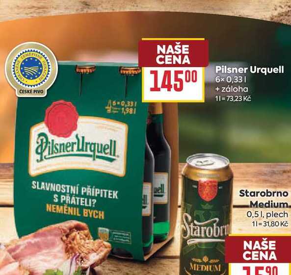 Pilsner Urquell 6x0,33l