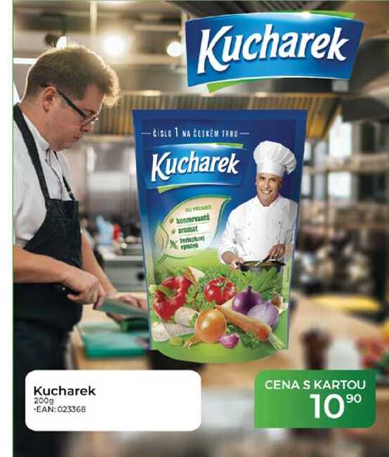 Kucharek konzervasti aromat Kucharek 200g 