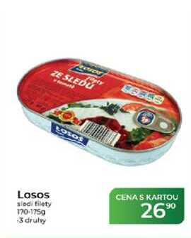 Losos sledi filety 170-175g  