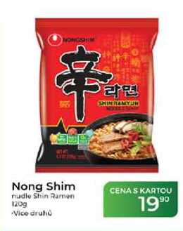 Nong Shim nudle Shin Ramen 120g  