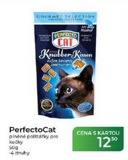 PerfectoCat plněné polštářky pro kočky 50 g