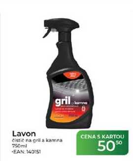 Lavon čistič na grila kamna 750ml  