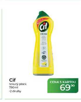 Cif tekutý písek 750ml  