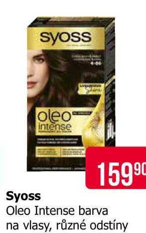 Syoss Oleo Intense barva na vlasy, různé odstíny 