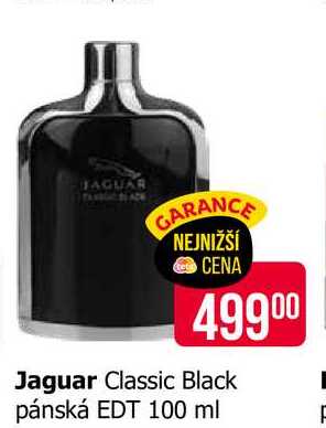 Jaguar Classic Black pánská EDT 100 ml 