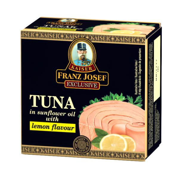 Franz Josef Kaiser Tuňák celý v rostlinném oleji s citronem