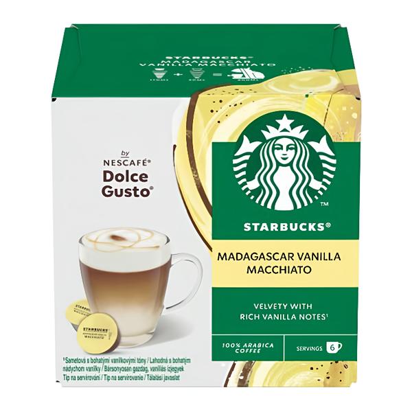 Starbucks® by Nescafé® Dolce Gusto® Madagaskar Vanilla Latte Macchiato kávové kapsle