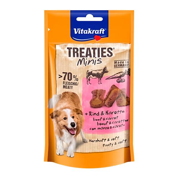 Vitakraft Treaties Minis pro psy – hovězí a mrkev