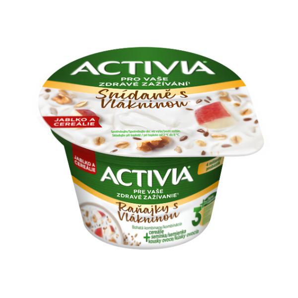 Activia Cereální snídaně Jablko