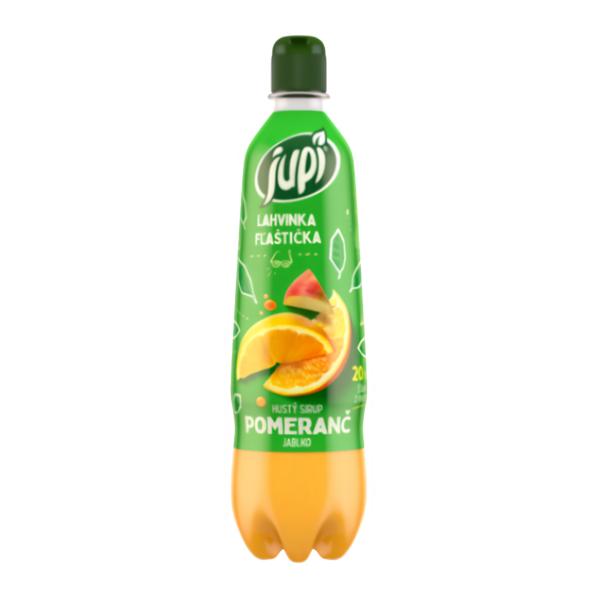 Jupí Hustý sirup Pomeranč-Jablko