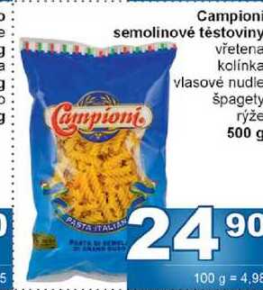 Campioni semolinové těstoviny 500g