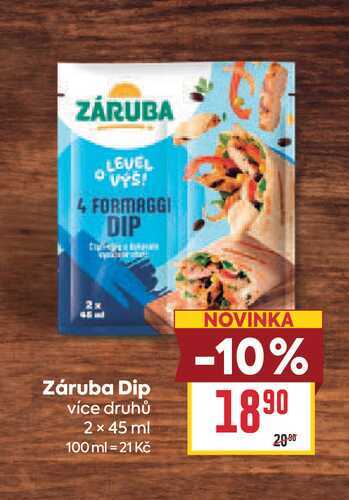 Záruba Dip více druhů 2 x 45 ml