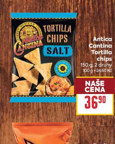 Antica Cantina Tortilla chips 150 g