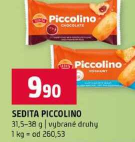 SEDITA PICCOLINO 31,5-38 g vybrané druhy