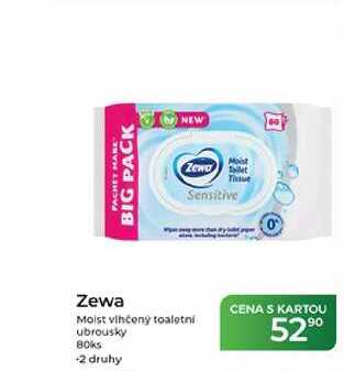 Zewa Moist vlhčeny toaletni ubrousky 80 ks