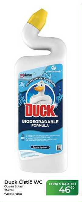 Duck Čistič Ocean Splash 750ml 