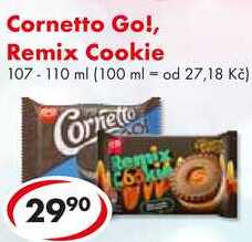 Cornetto Go!, Remix Cookie, 107-110 ml 