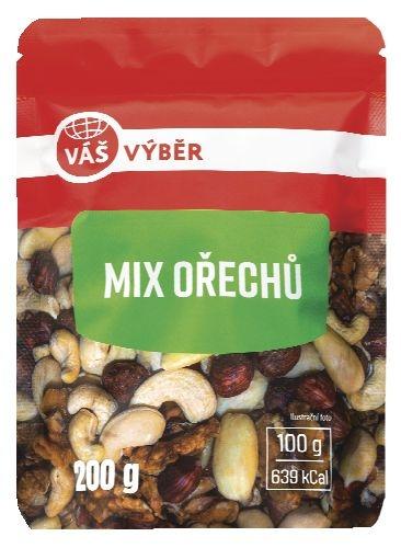 VÁŠ VÝBĚR Mix ořechů, 200 g