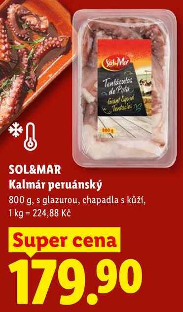 SOL&MAR Kalmár peruánský, 800 g