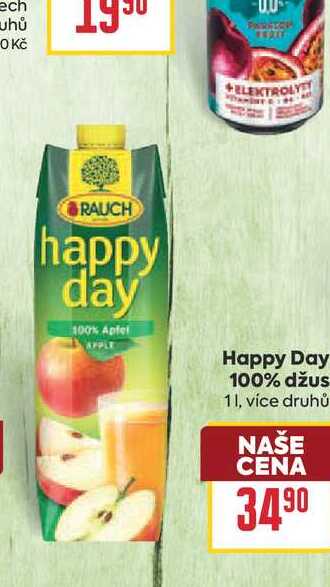 Happy Day 100% džus 1l