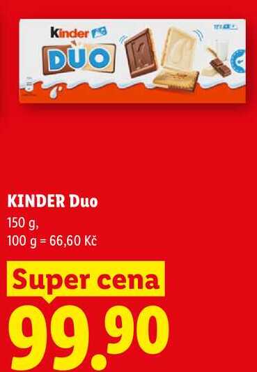 KINDER Duo, 150 g