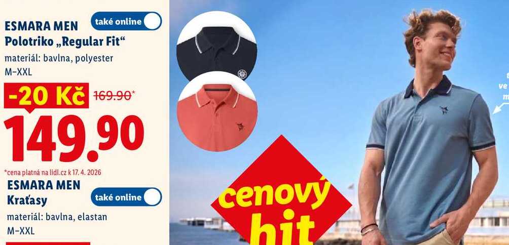 ESMARA MEN Polotriko ,,Regular Fit" 