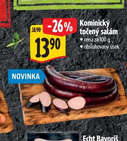   Kominický točený salám 100 g